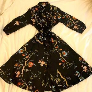 Nanette Lepore floral midi dress